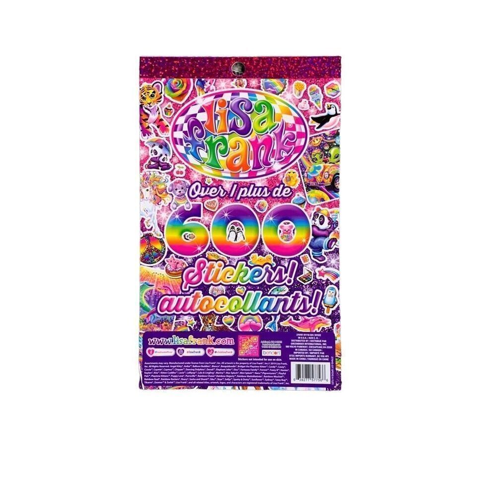Lisa Frank Sticker Pack 600+ - Picture 5 of 7